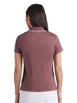 Puma Women's CLOUDSPUN Bridges Golf Polo - Rich Cocoa