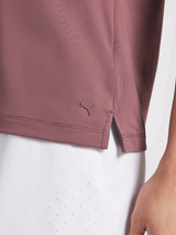 Puma Women's CLOUDSPUN Bridges Golf Polo - Rich Cocoa
