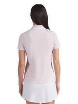 Puma Women's CLOUDSPUN Bridges Golf Polo - Powder Pink