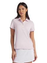 Puma Women's CLOUDSPUN Bridges Golf Polo - Powder Pink