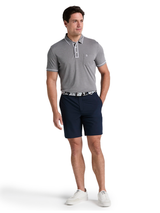 Original Penguin 8" Technical Flat Front Golf Short - Black Iris