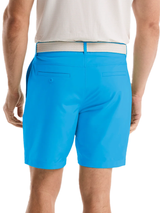 Original Penguin 8" Technical Flat Front Golf Short - Malibu Blue
