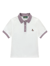 Walker Golf Things Womens Kooka Polo - White/Mauve