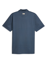 Puma x Arnold Palmer MATTR Geo Polo - Deep Navy/Lemon Butter