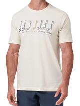 TravisMathew Youll Do T-Shirt - Antique White