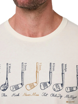 TravisMathew Youll Do T-Shirt - Antique White