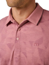 TravisMathew Featherweight Back Nine Polo - Mauveglow