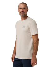 TravisMathew Golf Cart Glide T-Shirt - Italian Sand