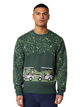 Original Penguin Knit Sweater - Camping Green