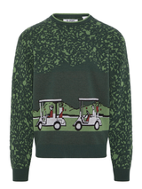Original Penguin Knit Sweater - Camping Green