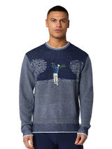 Original Penguin Knit Sweater - Black Iris