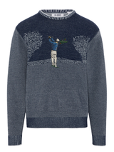 Original Penguin Knit Sweater - Black Iris