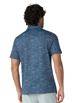 Original Penguin About Town Printed Polo - Black Iris
