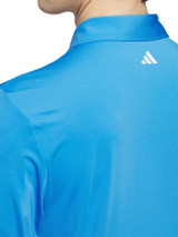 adidas Core Long Sleeve Polo Shirt - Lucid Ray Blue