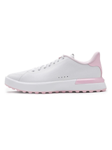 G/FORE Women's G.112 Perforated Kiltie Hybrid Golf Shoes - Snow/Blush