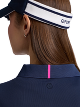 G/FORE Women's Tech Nylon Rib Polo - Twilight