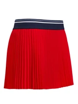 G/FORE Women's Micropleat Stretch Woven Highwaisted 15" Skort - Lava