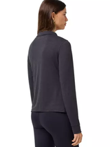 TravisMathew Women's Skyloft Light Zip - Heather Black