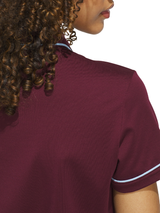 adidas Originals Women's Solid Polo - Maroon