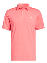 adidas Performance Textured Polo Shirt - Frozen Turbo/Pure Turbo