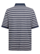 Manors Golf GOAT Pique Polo - Navy