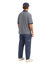 Manors Golf GOAT Pique Polo - Navy