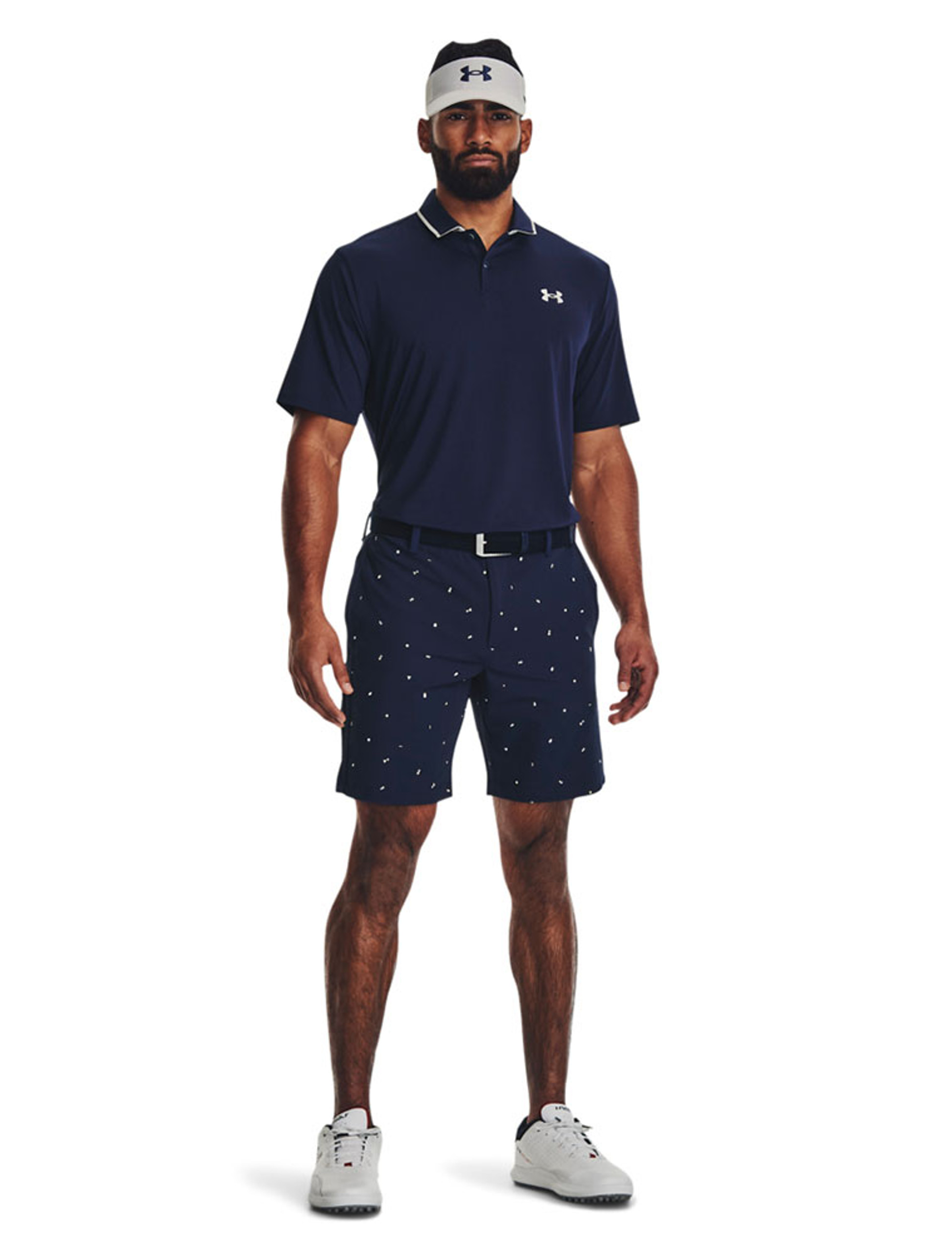 Under Armour Iso-Chill Polo - Midnight Navy | GolfBox