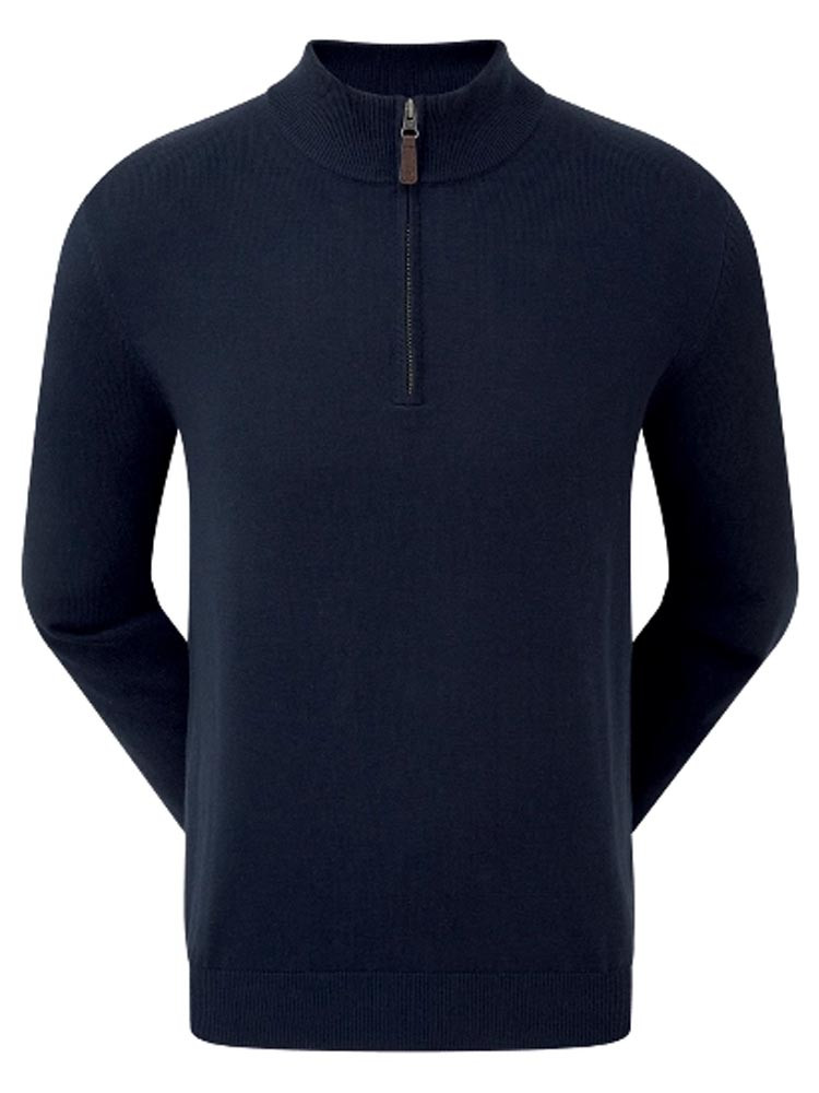 Sweater Footjoy Half Zip Pullover FootJoy 100% Lambswool Lined 1/2