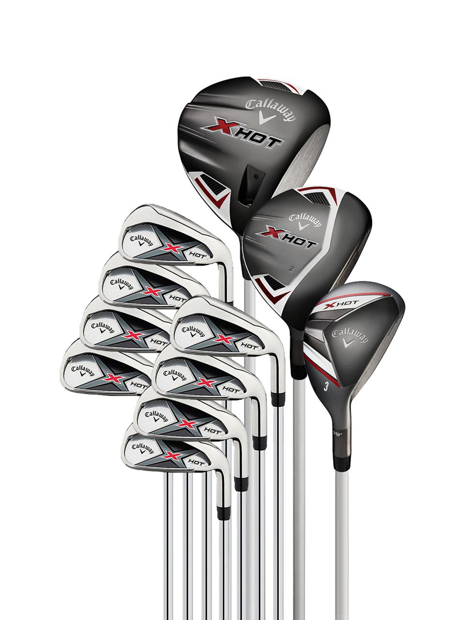 Callaway X Hot Golf Bag Callaway X-Hot Steel Full Set (Right