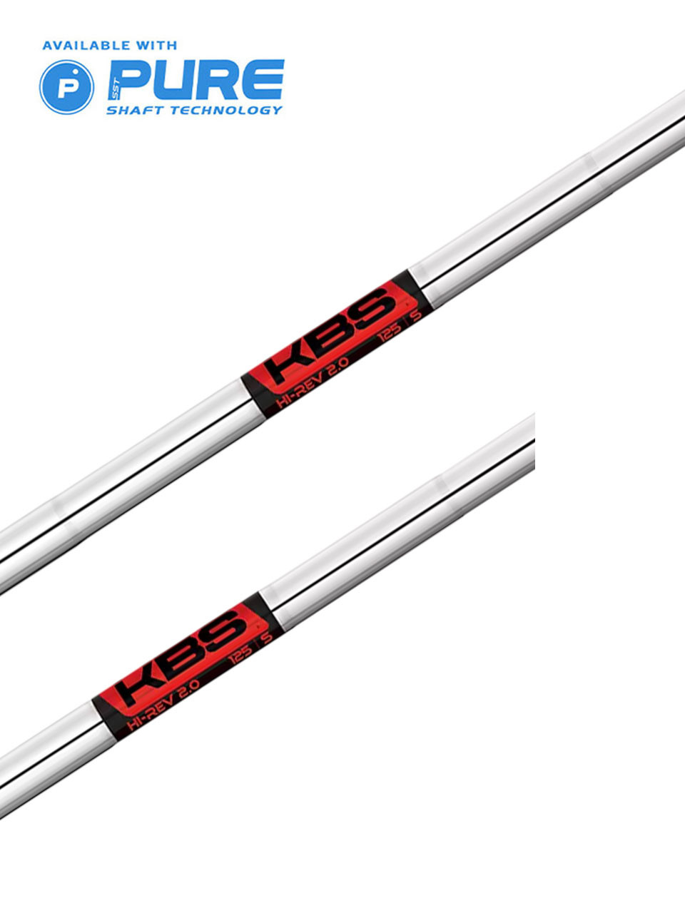 Lot De 2 Arbres (cales) KBS Hi-Rev 2.0 125g - Rigide - Non Coupés - NEUF
