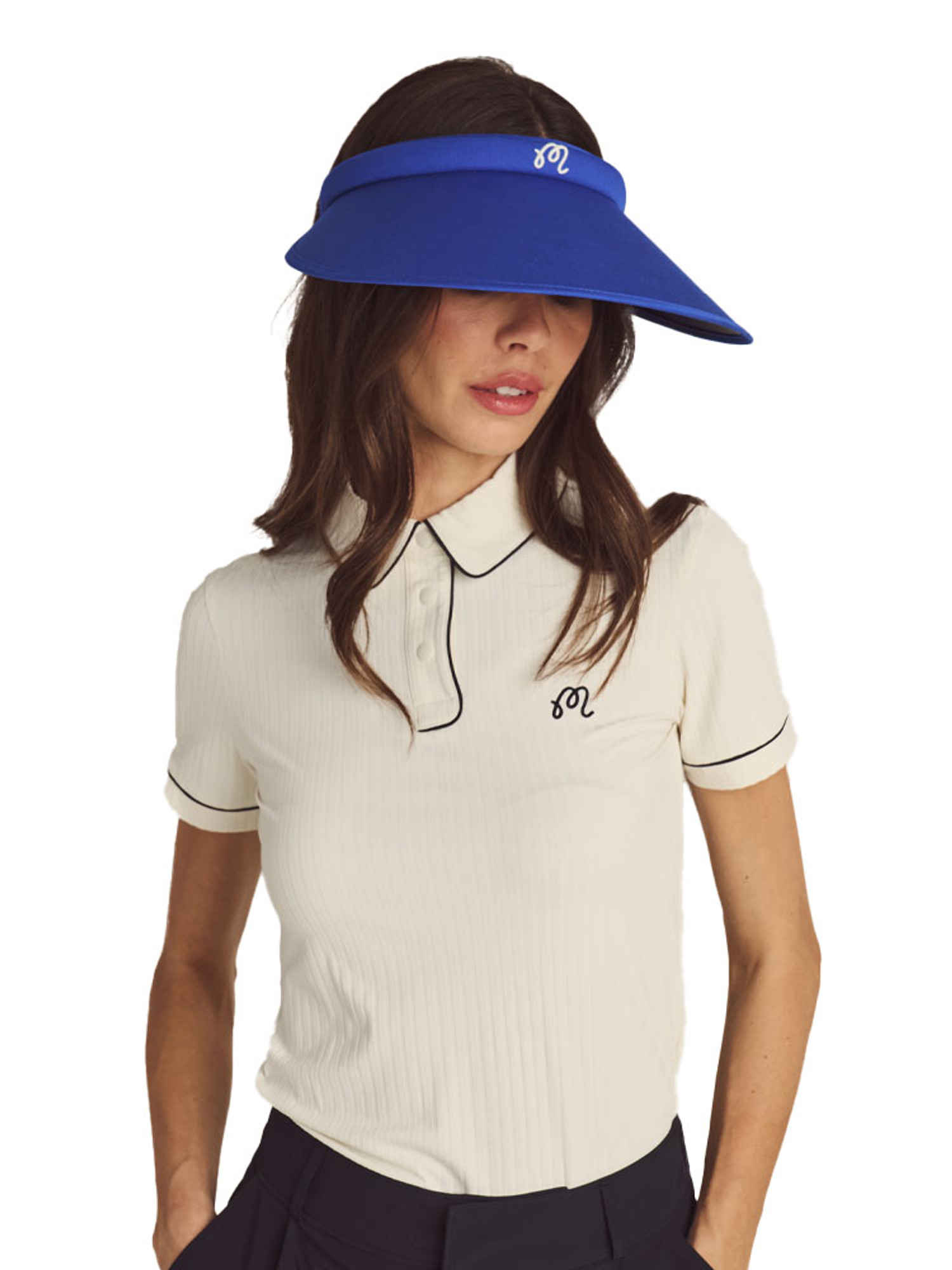 【MALBON】Women's Ball Marker Visor ■WOMAN Malbon Womens Claire Visor | GolfBox