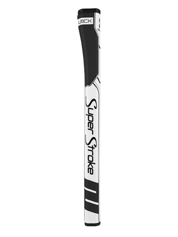 NOVIT&Agrave;! Impugnatura Putter SuperStroke WristLock Wrist Lock - Nero/Bianco, Midsize 13,75"