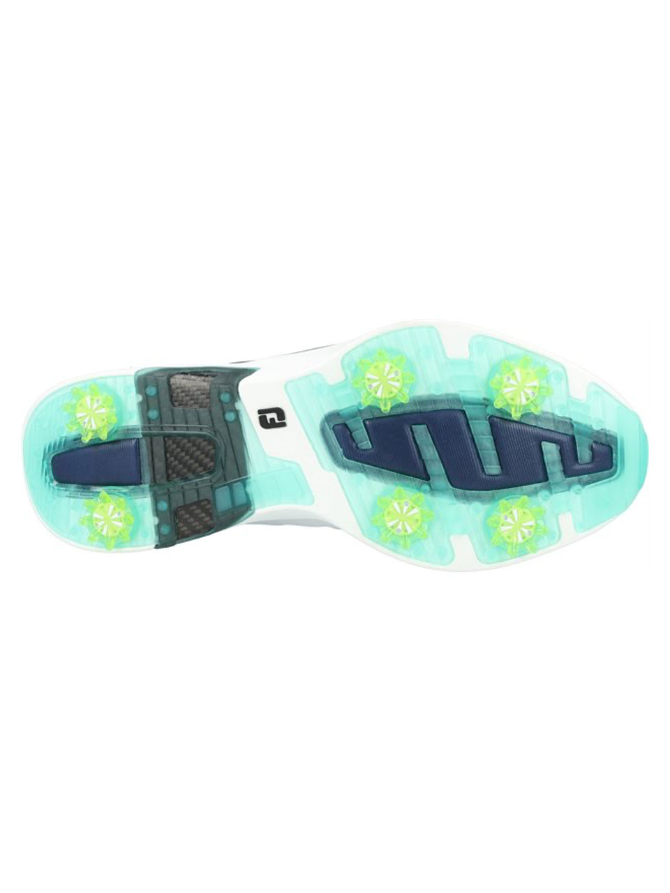 FootJoy Hyperflex Uomo – Scarpe Da Golf Bianco/Blu – Massimo Comfort E Stabilità Sul Green – Modello 55471