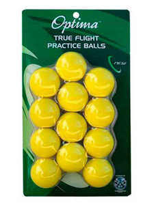 Optima True Flight Practice Balls 12 Pack