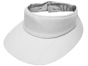 Avenel Ladies Wrap Around Visor - White