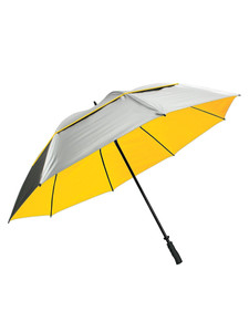 SunTek 68 Inch Umbrella Silver/Yellow