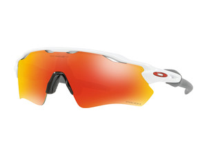 Oakley Radar EV Path Sunglasses - Polished White w/ Prizm Ruby