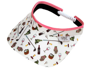 Glove It Print Coil Visor - Nine & Wine
