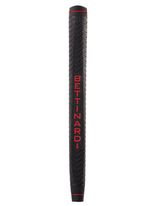 Bettinardi Deep Etched Rubber Putter Grip - Black/Red