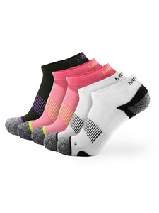 Meikan 5 Pack Women's Low Cut Performance Sports Socks - Multi