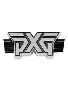PXG Dual Sided Wedge Brush - Black/Chrome