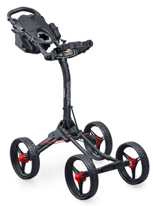 Bag Boy Quad XL Buggy - Matte Black/Red
