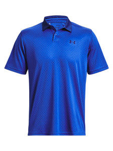 Under Armour Performance Printed Polo - Versa Blue/Bauhaus Blue