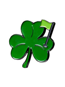Pins & Aces Ball Marker - Shamrock