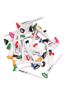 TourTee Large and Mini Combo 36 Pack with Case - White