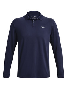 Under Armour Performance 3.0 Long Sleeve Polo - Midnight Navy