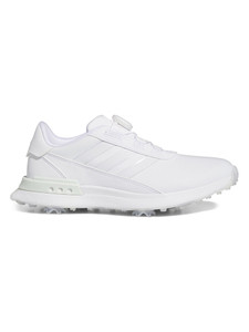 adidas Womens S2G BOA 24 Golf Shoes - Ftwr White/Ftwr White/Crystal Jade