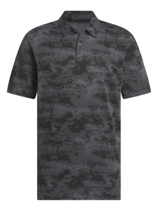 adidas Go-To Printed Mesh Polo Shirt - Black