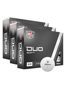 Wilson Staff Duo Soft Golf Balls - 3 Dozen