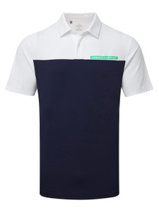 Under Armour T2G Colour Block Polo - Midnight Navy/White